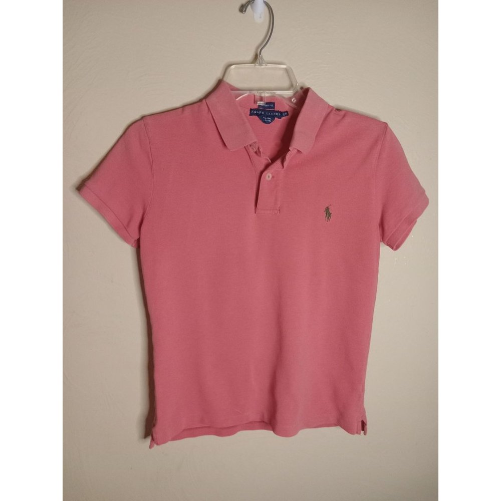 Girl's Coral Polo Ralph Lauren Polo